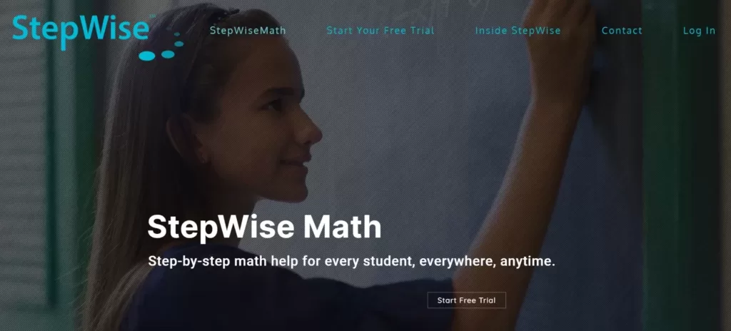 Stepwise-ai-for-students-home-page
