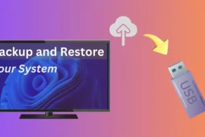 blog post feature image of backup and restore your system