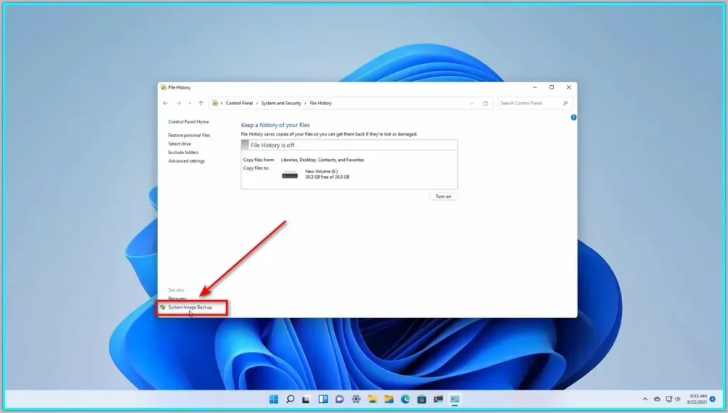click-on-the-system-image-backup-option-in-windows-11