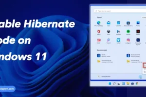 how to enable hibernate on windows 11 blog post feature image