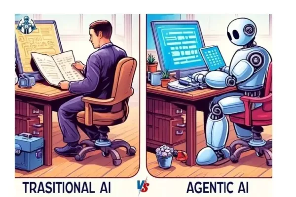 Agentic AI and Traditional AI