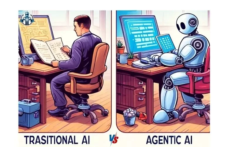 Agentic AI and Traditional AI