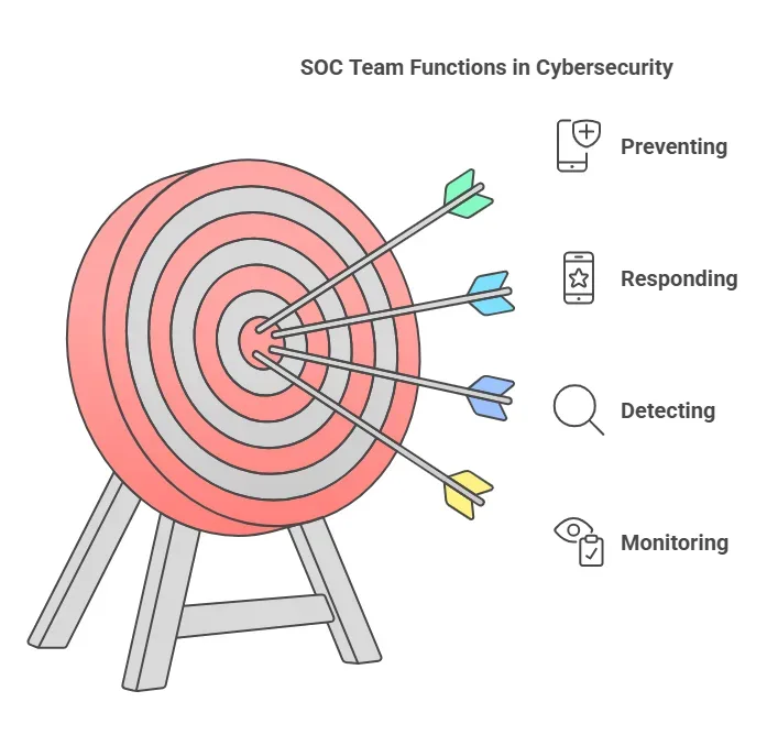 the role of soc teams in cybersecurity visual 