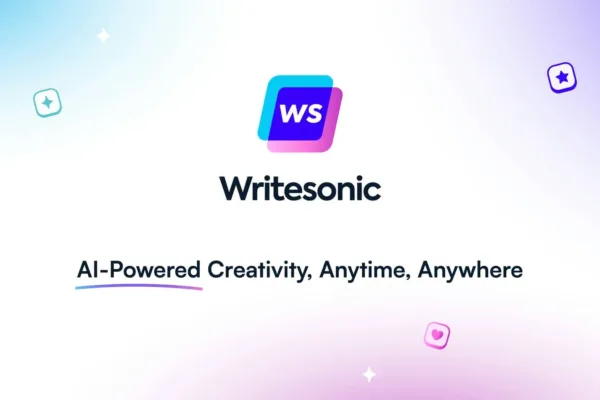 writesonic ai logo mark